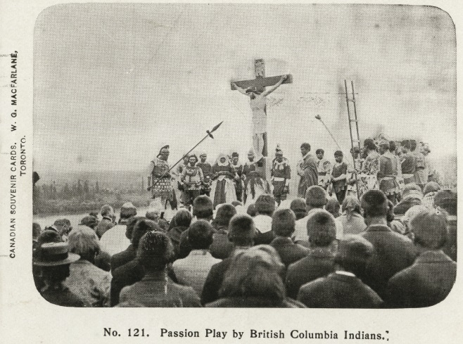 Passion Play By British Columbian Indians